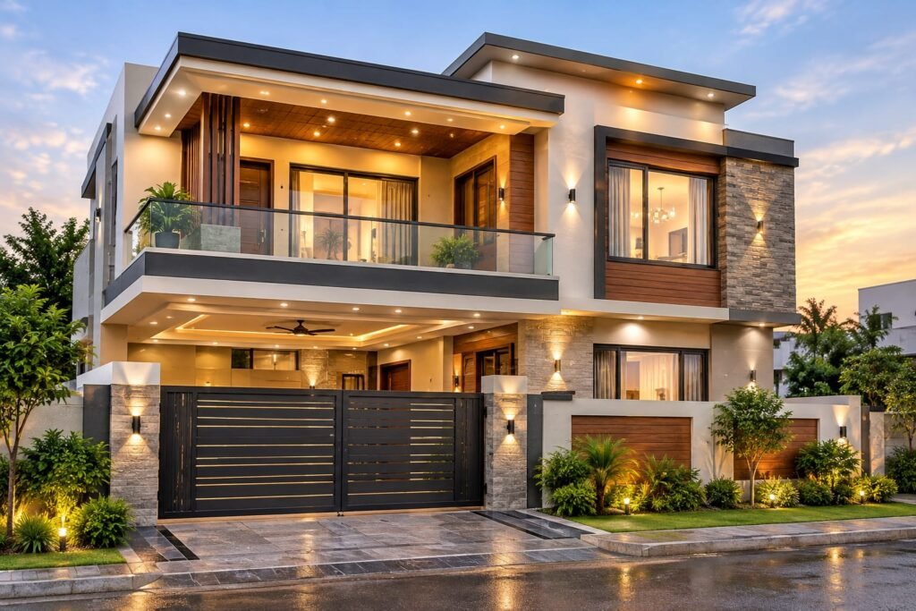 Residential construction project work by Adnan Builders in Multan